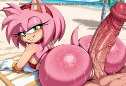 amy rose from sonic (series)