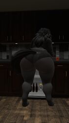 big_ass big_breasts breasts bubble_butt female furry huge_ass huge_breasts lewdmachina scp-1471 scp_foundation tagme thick_thighs wide_hips zoidberg656