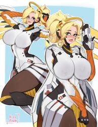 1girls angela_ziegler big_breasts big_breasts blizzard_entertainment blonde_female blonde_hair blonde_hair blonde_hair_female blue_eyes blue_eyes_female blush blush breasts breasts clothed clothed_female european european_female kyopink large_boobs large_breasts light-skinned_female light_skin mature mature_female mature_woman mercy overwatch overwatch_2 swiss swiss_female