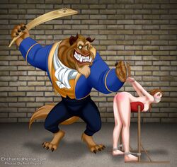 1monster anthro anthro_on_female anthro_on_human anthro_penetrating arms_behind_back ass barefoot beast beast_(disney) beauty_and_the_beast_(1991_film) beauty_and_the_bestiality belle belle_(beauty_and_the_beast) bent_over bondage bound_ankles bound_wrists breasts brown_hair cloth_gag clothed disney disney_princess drawnthatwayxx enchantedhentai.com evil_grin feet female female_on_anthro furry gag gagged human human_on_anthro human_penetrated interspecies larger_male legs looking_back male monster nipples nude paddle size_difference smaller_female spanked spanked_ass spanked_butt spanking teeth