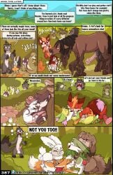 absurd_res amber_(fuf) animal_genitalia anthro balls bandicoot black_body black_fur black_hair bodily_fluids brown_body brown_fur canid canine closed_eyes cunnilingus dan_(fuf) dipstick_tail dripping elliot_(fuf) equid equine fellatio female fennec_fox feral fingerless_(marking) flint_(fuf) fox fuf fur genital_fluids genitals green_hair group hair hi_res horse impregnation kissing lagomorph leporid male male/female male/male mammal markings marsupial mouse murid murine mustelid musteline one_eye_closed oral otter penetration penile penile_penetration penis penis_in_pussy precum precum_drip pussy rabbit rat reptile rita_(fuf) rodent saliva saliva_string scalie sex snake tail tail_markings tapering_penis tesla_(fuf) true_fox true_musteline vaginal_fluids vaginal_penetration weasel