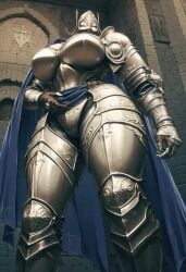 1female 1girls 3d ai_generated armor big_breasts breasts breasts_bigger_than_head breasts_focus elden_ring enormous_breasts female female_only fog fromsoftware gigantic_breasts heavy heavy_breasts helmet holding huge_breasts hyper_breasts muscular muscular_female rellana_twin_moon_knight round_breasts shadow_of_the_erdtree solo solo_female sweat tagme