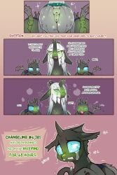 changeling from friendship is magic by cold-blooded-twilight