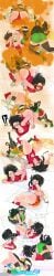 ass blush catfight comic competition face_in_ass fart fart_fetish fart_torture farting_in_mouth farting_on_another farting_on_face fat_ass female female_focus flustered gassy lazei momo_yaoyorozu my_hero_academia revenge saliva shart stinky thick_thighs tsuyu_asui wide_hips wrestling yuri