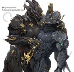 chroma (warframe) from warframe by lotusshim554