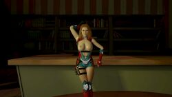 3d amazon_prime exposed_breasts exposed_pussy firecracker_(the_boys) lewd pose posing sexy_pose skyliner79 the_boys valorie_curry wet_skin