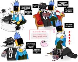 2boys ?? anal blood blush censored_face chance_(forsaken) cigarette crying cum forsaken_(roblox) gay gay_sex gore guro itrapped_(forsaken) request roblox roblox_game robloxian self_harm self_harm_scars spiked_collar strawpage_request sweat tagme_(artist) yaoi
