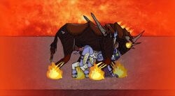 1boy1girl all_fours animated animated armor belly_button blue_skin blush bottom_up_top_down cape continue_after_cum corruption cum cum_from_pussy cum_overflow cum_pool cum_puddle cumflation deep_penetration defeated_heroine demon demon_girl demon_horns demon_tail doggy_style dominant_male draenei draenei_female fantasy felsteed female female_protagonist femsub from_behind fucked_silly gorepete green_eyes helpless house_of_r'thoth inflation interspecies larger_male legend_of_krystal male medium_breasts monster_on_female monster_rape mounting no_sound orgasm pain questionable_consent rape rough_sex sex sex_slave size_difference smaller_female stomach_bulge succubus tongue_out video_games warcraft world_of_warcraft