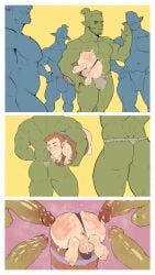 anal anal_sex big_ass big_butt big_penis color colored daspurplesong dominant dominant_male domination elf elf_ears elf_male fundoshi gay gay_anal gay_domination gay_male gay_sex green_body green_skin hair male male/male male_penetrating orc orc_male original original_character penetration red_hair sex sex_slave slave spanked_butt spanking submissive submissive_male white_body yaoi