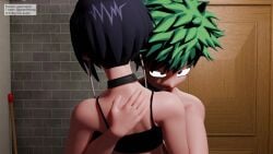 3d_animation anal animated big_iron_of_the_mojave big_penis clothing cum cum_inside fat_ass femboy futa_on_male futanari green_eyes green_hair izuku_midoriya kuwakinks_va kyoka_jiro my_hero_academia peterraynor rubyredva tagme video voice_acted