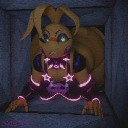 toy chica (fnaf) from five nights at freddy's by xiaode18