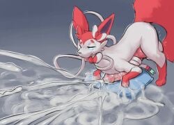 1feral 1male big_penis bodily_fluids canine_penis clade conditional_dnp cum cum_everywhere cum_on_pillow cumshot eeveelution ejaculation endless_cum endless_orgasm excessive_bodily_fluids excessive_cum faggot feral feral_only genital_fluids genitals grinding he_is_a_good_boy hi_res huge_cock hyper hyper_cum hyper_genitalia hyper_penis jerking_off jerkingoff knot looking_pleasured male male_only male_sylveon masturbation moaning nintendo one_eye_closed pen_(pd) penile penile_masturbation penis pillow pillow_humping pink_fur pokémon_(species) pokemon pokemon_(species) pokemon_xy shaking_legs solo sticky_cum sylveon thick_cum throbbing_balls touching_penis touching_self video_games voluptuous white_fur