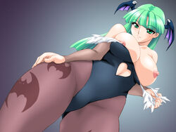 clothing darkstalkers head_wings medium_breasts morrigan_aensland succubus succubus_costume tagme toushi_ryoku