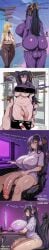 1futa 2girls ai_assisted ai_generated akeno_himejima asia_argento breasts cellphone comic comic_page flaccid_penis futa futa_only futa_with_female futanari high_school_dxd huge_balls huge_cock light-skinned_futa monitor neptuwaifu penis photo rias_gremory scared solo surprised walking x-ray