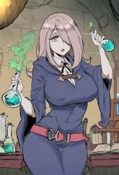 ai_generated big_breasts potion potion_bottle surprised_expression sucy_manbavaran