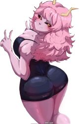 adult mina from boku no hero academia by derxon