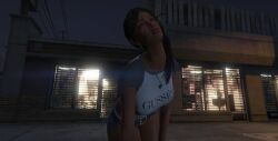 artist_request grand_theft_auto_online grand_theft_auto_v grand_theft_auto gta_prostitute unnamed_character nameless_character 1female dark-skinned_female femsub prostitution prostitute unbothered uninterested_female uninterested alternate_outfit posing text rockstar_editor 3d 3dcg game_cg edited_screencap absurd_res necklace heart_necklace leaning_forward booty_shorts belted_shorts denim_short_shorts denim_shorts short_shorts red_lipstick earrings wide_hips beautiful_woman mature_woman source_request