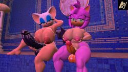 3d 3d_(artwork) 4k absurd_res aldenyates amy_rose angry animal_humanoid anthro bat big_breasts big_penis breasts digital_media_(artwork) eulipotyphlan futanari genitals happy hedgehog hi_res huge_breasts huge_penis humanoid humanoid_genitalia humanoid_penis hyper hyper_breasts hyper_genitalia hyper_penis intersex looking_at_viewer looking_down mammal penis public public_exposure public_nudity rouge_the_bat seductive sega sonic_(series) sonic_the_hedgehog_(series) swimming_pool vein veiny_penis