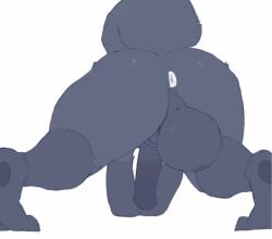 animal_genitalia animal_penis animated anus ass backsack balls ballsack big_ass big_balls big_butt big_penis big_testicles black_body black_fur butt dimitry_(itisd) equine_genitalia equine_penis faceless_character faceless_male furry furry_only gif huge_ass huge_balls huge_butt huge_cock huge_testicles itisd9 loop looping_animation male male_only penis perineum rear_view shaking_ass shaking_butt short_playtime shorter_than_10_seconds simple_background skilled solo solo_anthro solo_male testicles unknown_species