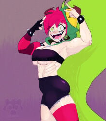 demencia (villainous) from cartoon network by evil raccoon