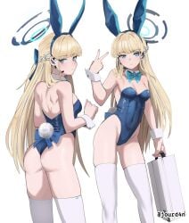 1girls 2d 2d_(artwork) 2d_artwork arm_up ass ass_cleavage ass_crack average_breasts back back_view behind_view belly belly_button blank_expression blank_eyes blank_stare blonde blonde-haired_female blonde_female blonde_hair blonde_hair_female blue-eyed_female blue-haired_female blue_archive blue_bowtie blue_bunny_ears blue_bunnysuit blue_eyes blue_hair blue_hair_ribbon blue_hair_tie blue_hairband blue_halo blue_leotard blue_ribbon blue_topwear blunt_bangs bored bored_expression bowtie braid braided_hair braids breasts bubble_ass bubble_butt bunny_ears bunny_tail bunnygirl bunnygirl_outfit bunnysuit butt cleavage collar collarbone crown_braid digital digital_art digital_drawing digital_drawing_(artwork) digital_media digital_media_(artwork) drawing ear_piercing ear_piercings elbows emotionless eyebrows_visible_through_hair female female_focus female_only fingernails fingers fit_female from_behind from_front front_view gluteal_fold groin hair_ribbon hair_tie halo hand_up head_tilt high_resolution highres inguinal_crease inguinal_ligament jourd4n knees lean_figure legwear leotard linea_alba long_hair looking_at_viewer looking_back looking_back_at_viewer median_furrow medium_breasts midriff multicolored_hair multiple_views narrow_waist navel neutral_expression peace_sign petite petite_body petite_breasts petite_female petite_girl petite_tits pierced_ear pierced_ears rear_view ribbon shoulder_blades shoulders sign simple_background slender_body slender_waist slim_female slim_waist solo standing stockings stomach suitcase teen_girl teenage_female teenage_girl teenager thick_ass thick_butt thigh_gap thigh_highs thighhighs thighs tilted_head toki_(blue_archive) toki_(bunny)_(blue_archive) top_view topwear upper_body v v_sign viewed_from_behind white_background white_collar white_legwear white_stockings white_thigh_highs white_thighhighs white_wrist_cuffs wrist_cuffs young_female young_woman