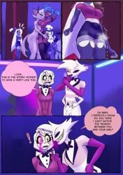 angel dust (hazbin hotel) from hazbin hotel by evil raccoon