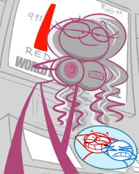 stacy_(dick_figures) dick_figures stick_figure tits boobs smileydickie red_(dick_figures) blue_(dick_figures) boobs_out asking_for_sex asking_for_it imminent_paizuri