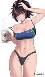 1girls 2d 2d_(artwork) 2d_artwork adult adult_female arm_above_head arm_up armpit armpit_crease armpit_peek armpits bare_armpits bare_arms bare_belly bare_chest bare_hands bare_hips bare_legs bare_midriff bare_navel bare_shoulders bare_skin bare_thighs belly belly_button big_boobs big_breasts black-haired_female black_hair black_panties black_thong black_underwear blue_bra blue_underwear blush_face blush_lines blushing blushing_at_viewer blushing_female blushing_lines bra breasts busty busty_female busty_girl cleavage coffee coffee_cup coffee_mug collarbone curvaceous curvaceous_body curvaceous_female curvaceous_figure curvaceous_hips curvy curvy_body curvy_female curvy_figure curvy_hips digital digital_art digital_drawing digital_drawing_(artwork) digital_media digital_media_(artwork) drawing elbows exposed exposed_armpits exposed_arms exposed_belly exposed_chest exposed_hips exposed_legs exposed_midriff exposed_navel exposed_shoulders exposed_skin exposed_thighs eyebrows_visible_through_hair female female_focus female_only fingernails fingers fit_female flushed flushed_face from_front front_view ginger ginger_hair gradient_hair groin hairless_armpits half_naked half_nude hand_above_head hand_on_hair hand_on_head hand_on_own_hair hand_on_own_head hand_up head_tilt high_resolution highres hourglass_figure huge_boobs huge_breasts inguinal_crease inguinal_ligament jourd4n large_boobs large_breasts lean_figure linea_alba long_hair looking_at_viewer mature mature_female midriff multicolored_hair naked naked_female naked_woman narrow_waist navel nude nude_female nudity orange-haired_female orange_hair orange_hair_female original_art original_artwork panties partially_undressed plump_breasts ponytail posing posing_for_the_viewer posing_naked posing_nude red-eyed_female red_eyes semi_nude shaved_armpits shoulders sidelocks simple_background skindentation slender_body slender_waist slim_female slim_waist solo standing stomach strap_slip thick_thighs thigh_gap thighs thong tilted_head top_view touching_hair touching_head underwear upper_body voluptuous voluptuous_body voluptuous_female voluptuous_figure voluptuous_woman white_background wide_hips zenless_zone_zero zhu_yuan