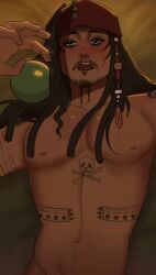 artist_request human_artist jack_sparrow male_only no_ai pearls pirates_of_the_caribbean request