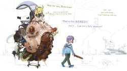 amputee anal_beads_in_urethra bit_gag blush branded cum_dripping dragon_girl english_text forniphilia futanari gag gagged harness hi_res huge_balls huge_belly huge_breasts huge_nipples huge_penis human_toilet hyper_breasts hyper_penis hyper_pregnancy kobayashi-san_chi_no_maidragon lactating leather_harness lucoa magatsuchi_shouta miss_kobayashi's_dragon_maid nipple_piercing nose_ring penis_piercing posture_collar pregnant pregnant_futa quadruple_amputee quetzalcoatl_(dragon_maid) sezdraw tally_marks transformation tubes urethral_bulge urethral_insertion veiny_penis