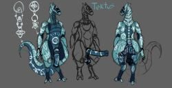 3_fingers animal_genitalia anus backsack balls big_butt big_penis big_tail blue_body bodypaint butt digitigrade equine_genitalia fingers genitals hi_res machine male markings model_sheet nude penis puffy_anus ratrat13 robot robot_anthro saggy_balls simple_background solo synth_(vader-san) tail tektus_(ratrat13) visor