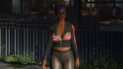 1girls 3d 3d_(artwork) 3dcg alternate_outfit artist_request beautiful_woman cars cleavage collarbone dark-skinned_female earrings exposed_bra exposed_breasts femsub game_cg game_mod grand_theft_auto grand_theft_auto_online grand_theft_auto_v gta_prostitute large_breasts los_santos low_resolution lowres mature_woman nameless_character navel pantyhose prostitute rockstar_editor see-through_leggings see-through_pantyhose source_request suv thong unbothered uncaring_female uninterested uninterested_female unnamed_character white_bra wide_hips dyed_hair mascara_tears imminent_sex big_lips red_lipstick navel_tattoo breast_tattoo