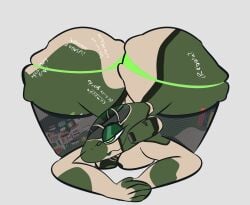 aeromorph aircraft anthro ass_up bedroom_eyes big_breasts big_butt bikini bikini_bottom body_writing breast_squish breasts butt camo camo_print clothed clothing female fishnet_clothing fishnet_legwear fishnet_thigh_highs front_view hi_res huge_butt huge_hips huge_thighs iconictm legwear living_aircraft living_machine living_vehicle looking_at_viewer machine narrowed_eyes presenting presenting_hindquarters seductive skimpy solo spanish_text squish swimwear text thick_thighs thigh_highs thigh_squish two-piece_swimsuit vehicle venezuelan_flag voraz_(iconictm) wide_hips