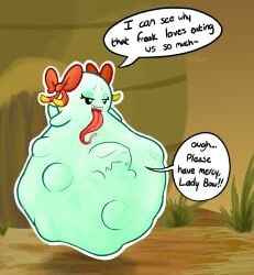 abdominal_bulge absurd_res begging_for_mercy boo_(mario) bow_ribbon dialogue digital_media_(artwork) dirty_talk eyelashes eyeshadow face_imprint fatal_vore female female_pred floating ghost hi_res hyper_feces hyper_scat imprint lady_bow long_tongue looking_pleasured makeup mario_bros multiple_prey nintendo open_mouth paper_mario pincoosh scat signature solo_focus speech_bubble spirit teeth tongue tongue_out unwilling_prey vore
