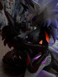 3:4 3d_(artwork) absurd_res anthro anthro_on_anthro anthro_penetrated anthro_penetrating anthro_penetrating_anthro areola aunt_(lore) aunt_and_nephew_(lore) big_breasts black_areola black_body black_fur black_nipples blender_(artwork) blush breasts butt canid canid_demon canine claws clothing colored_nails cowgirl_position demon detailed_background digital_media_(artwork) dominant dominant_female duo erection eyelashes eyeliner eyeshadow female female_penetrated freckled_arms freckled_breasts freckled_butt freckled_chest freckled_face freckled_legs freckled_shoulders freckles from_front_position fur genitals hand_on_breast hand_on_hip heart_(marking) hellhound heterochromia hi_res highlights_(coloring) hound_(hound_helldan) hound_helldan hug hybrid incest_(lore) intraspecies looking_pleasured makeup male male/female male_penetrating male_penetrating_female mammal markings mythological_canine mythological_creature mythology nails natural_breasts nephew_(lore) nipples novabeast on_bottom on_top paw_markings penetration penile penile_penetration penis penis_in_vagina purple_claws purple_eyeliner purple_eyes purple_eyeshadow purple_highlights purple_makeup purple_markings red_body red_claws red_eyeliner red_eyes red_fur red_highlights red_nails seductive sex sibling_(lore) stella_(hound_helldan) swimming_pool swimwear tail vaginal vaginal_penetration watermark wet wet_body white_areola white_body white_fur white_nipples widescreen