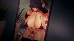 3d alternate_universe animated arms_around_waist big_breasts big_penis black_thighhighs bra breasts breasts_out chie_yukio covered_in_cum covering_eyes cum cum_on_mirror cumshot curvaceous curvaceous_body curvaceous_female curvaceous_figure curvaceous_hips curvaceous_thighs from_behind from_behind_position gloves grabbing_from_behind hongcha03 koikatsu male_penetrating_female mirror non_canon original original_characters peterson_walker plump plump_breasts shorter_than_30_seconds sound spidey-dude tagme thick thick_thighs thigh_sex thighhighs transparent_bra transparent_clothing video voluptuous voluptuous_body voluptuous_female voluptuous_teenager