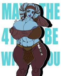 1girls 2d aayla_secura abs alien alien_girl alien_humanoid areola_bulge areola_outline areolae areolae_visible_through_clothing armor artist_signature belt big_areola big_nipples bimbo_body bimbofication bimbofied blue-skinned_female blue_skin breast_focus breast_press breast_squeeze breast_squish breasts breasts_bigger_than_head brown_eyes bulging_breasts bulging_nipples cleavage cleavage_overflow covered_nipples crop_top curvaceous curvaceous_body curvaceous_female curvaceous_figure curvy curvy_body curvy_female curvy_figure curvy_hips deep_cleavage erect_nipples excited excited_expression excited_female facing_forward facing_viewer fanart female female_focus female_only fit fit_female headgear headwear huge_areolae huge_breasts huge_nipples jedi juicy_breasts juicy_thighs large_areolae large_breasts large_nipples lightsaber long_sleeve_shirt long_sleeves looking_pleasured may_the_4th_be_with_you midriff midriff_baring_shirt morethanthat naughty naughty_face naughty_smile navel nipple_bulge nipple_outline nipples nipples_visible_through_clothing purple_lips purple_lipstick purple_nails sexy sexy_pose showing_breasts showing_off skindentation smile smiling standing star_wars submissive submissive_female tease teasing teasing_viewer text thick_thighs thighs tight_clothes tight_clothing tight_fit too_small_clothes top_heavy twi'lek voluptuous voluptuous_body voluptuous_female wide_hips