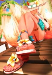 White Fox (Coastal Kumiho) Rule 34 Image