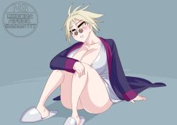 big_breasts big_thighs blush breasts clothed clothing genderswap kamen_rider kamen_rider_zeztz_(series) otokam1117 rule_63 sieg_(kamen_rider_zeztz) tagme thighs tokusatsu