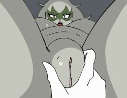 2d_animation ambiguous_gender animated animated_gif anthro belly blush bodily_fluids breasts c0cobeanz duo ejaculation faceless_ambiguous faceless_character felid feline female female/ambiguous frame_by_frame generation_9_pokemon genital_fluids genital_focus genitals grab_her_by_the_pussy hand_on_vulva hi_res mammal meowscarada nintendo nude orgasm pokemon pokemon_(species) pussy_squeeze short_playtime spread_legs spreading vaginal vaginal_fluids vaginal_orgasm vaginal_squirting vulva vulva_focus vulva_squish