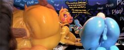 2026 3d_(artwork) absurd_res all_fours animatronic anthro anthro_focus anthro_penetrated anus avian backsack ball_size_difference balls bareback beak beak_lips big_breasts big_butt bird blonde_hair blue_balls blue_body blue_eyes blue_penis bodily_fluids body_hair breasts brown_balls brown_body brown_penis brown_skin butt butt_ripples butt_size_difference checkered checkered_floor chicken clitoris dark_body dark_skin dialogue digital_media_(artwork) dripping duo_focus ejaculation english_text erection eyelashes faceless_character faceless_human faceless_male female female_anthro female_penetrated five_nights_at_freddy's five_nights_at_freddy's_2 flaccid foreskin galliform genital_fluids genitals glistening glistening_body glistening_lips glowing glowing_eyes green_eyes group hair hairy_balls heart_symbol hi_res huge_butt huge_thighs human human_on_anthro human_penetrating human_penetrating_anthro inside interspecies lagomorph leporid lips machine male male/female male_anthro male_human male_penetrating male_penetrating_female mammal micropenis nipples non-mammal_breasts non-mammal_nipples non-mammal_vulva open_mouth orange_beak orange_vulva penetration penile penile_penetration penis penis_in_vagina penis_size_difference perineum phasianid pink_eyelids pink_lips plap plump_labia puffy_anus purple_eyelids rabbit rckke ripples robot robot_anthro scottgames scut_tail sex sharp_teeth short_tail small_balls small_penis sound_effects speech_bubble tail talking_to_another teeth text thick_lips thick_thighs tied_hair tight_foreskin toothed_beak toy_bonnie_(fnaf) toy_chica_(fnaf) trio vaginal vaginal_fluid_drip vaginal_fluids vaginal_fluids_on_penis vaginal_penetration vaginal_squirting vulva yellow_body yellow_teeth