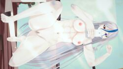 1girls 3d abs artist_request ass barefoot breasts female koikatsu pussy tagme the_hundred_line_-last_defense_academy- v'ehxness