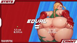 1boy 1girl ai_animation ai_generated anal anal_sex animated big_penis blanka cammy_white cum doggy_style green_body lehornysfx light-skinned_female mp4 pixiewillow ponytail preview size_comparison sound spread_ass stickyspoodge street_fighter tagme teaser video