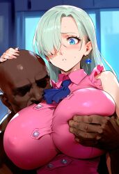 ai_generated dark-skinned_male elizabeth_liones interracial tagme