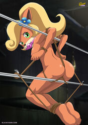 coco bandicoot from crash (series) by slavetoon