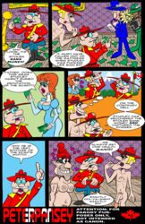 clothing comic dreamworks dudley_do-right dudley_do-right_(character) glasses jay_ward_productions nell_fenwick peter_pansey rocky_and_bullwinkle tagme universal_studios