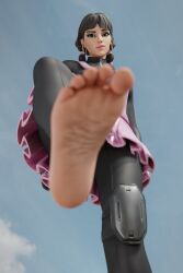 1girls chic_(fortnite) feet feet_focus foot_fetish fortnite soles stepped_on