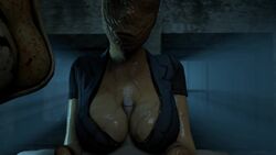 1boy 3d animated big_breasts breasts cleavage erection female human large_breasts looking_at_viewer monster no_sound nude nurse nurse_(silent_hill) nurse_cap paizuri paizuri_under_clothes penis pov silent_hill silent_hill_homecoming video video_games whitetentaclesfm zombie