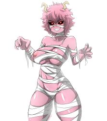 ashido mina from my hero academia by fishywishy9