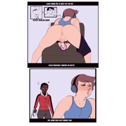 anus ass big_ass fellatio femboy fruit_basket_(jamesab) gay hal_jones_(jamesab) jamesab lucas_murphy_(jamesab) male_only masturbation original_character sex_toy twink